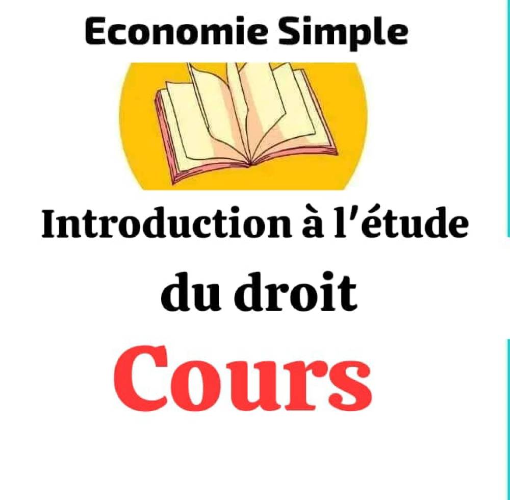 Introduction à l'Étude du Droit en Sciences Économiques et de Gestion